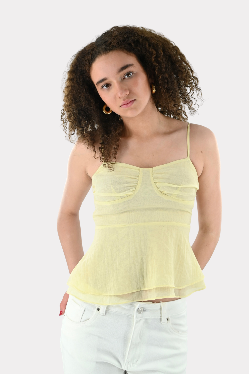 Lagoon-Top - gelb - Fashiontiger 4