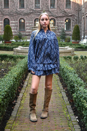 Mykonos skort - navy - Fashiontiger 1