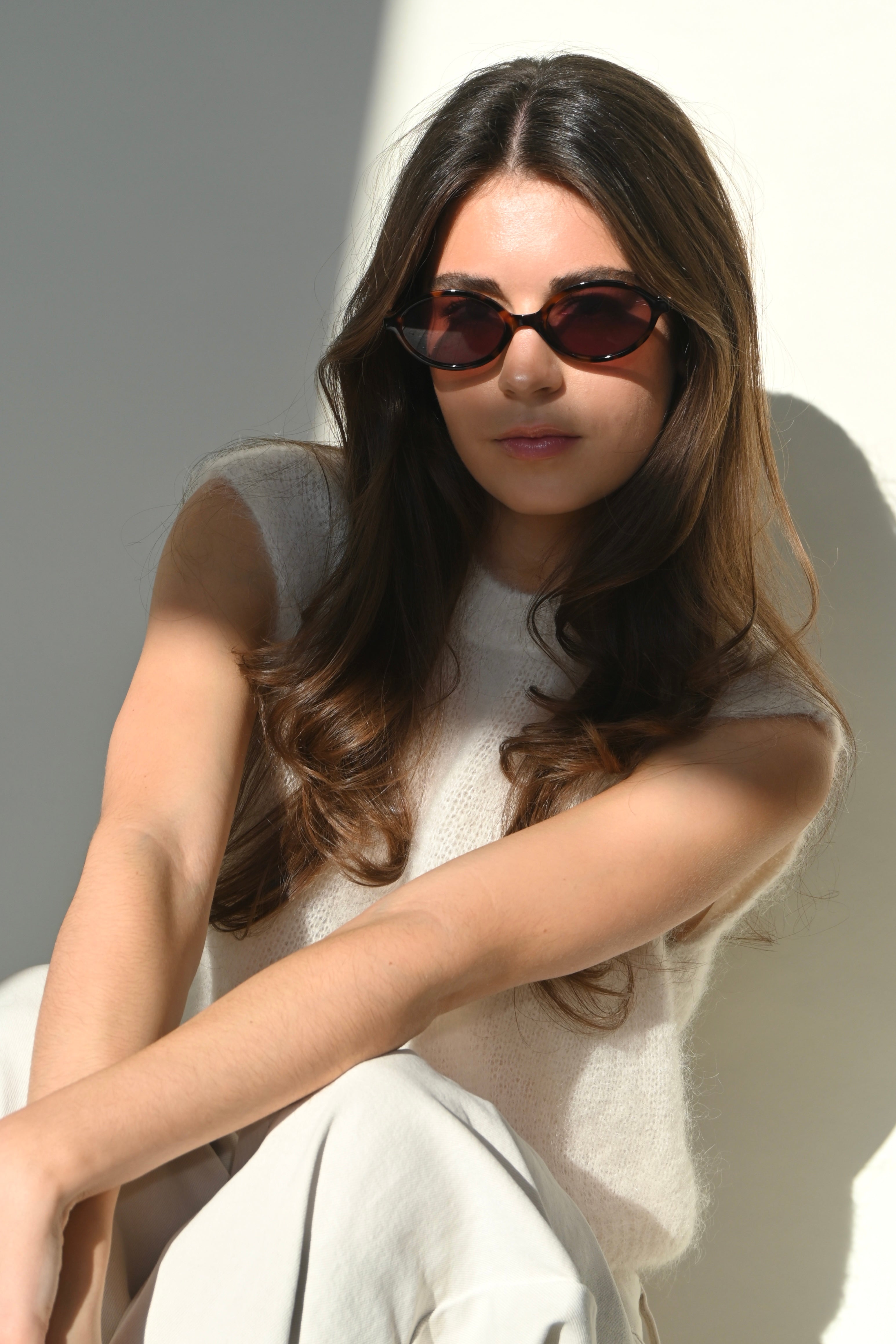 Oval sunnies - leopard - Fashiontiger 4