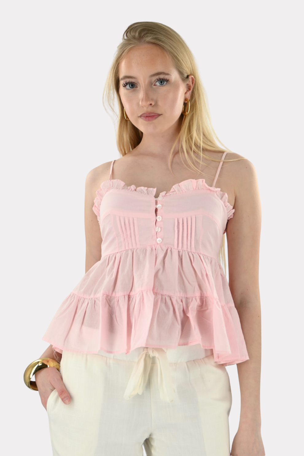 [photo_size]Milou is 1.66m lang en draagt maat S/M.[/photo_size]