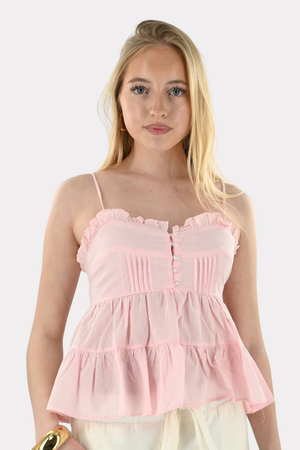 Top perlé - rose - Fashiontiger 6