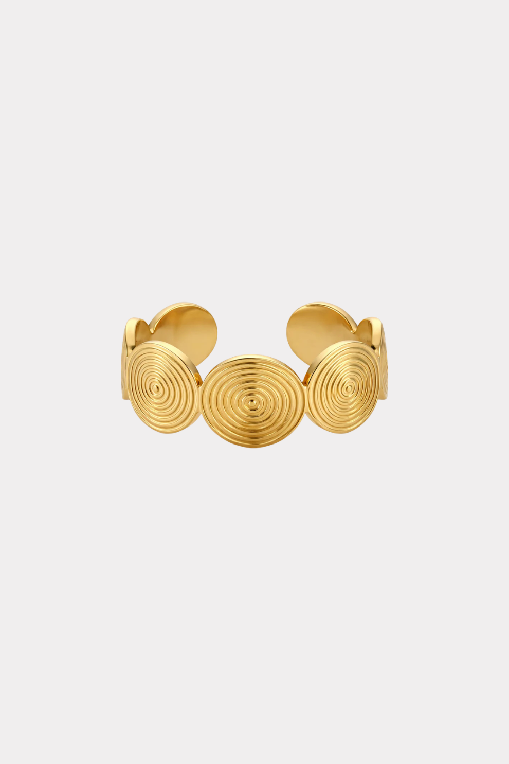 Bague Sunwave - dorée