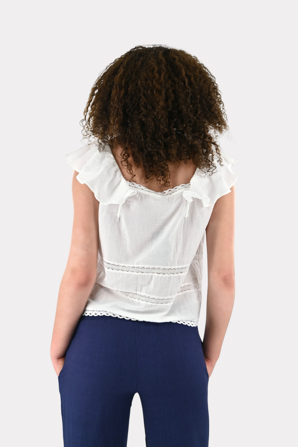 Sail top - white