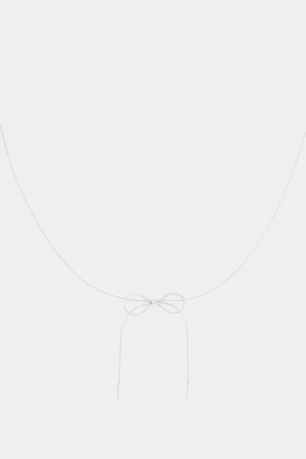 Put_a_bow_on_it_necklace_silver_fashiontiger