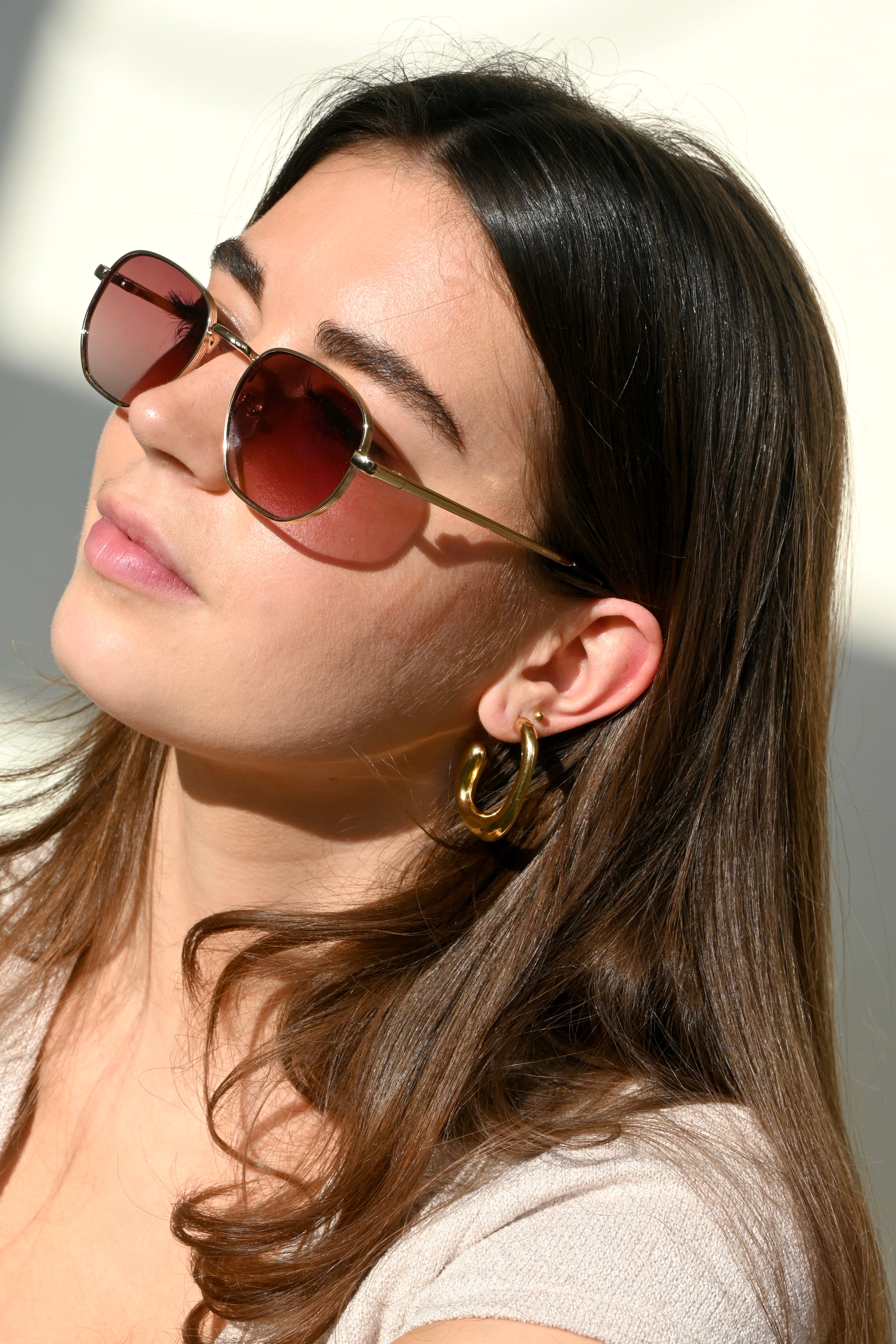 Retro sunnies - goud - Fashiontiger 5