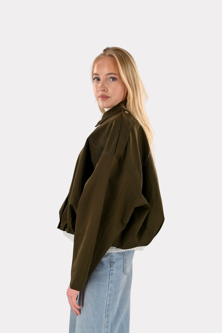 Saar-Jacken-Trenchcoat - braun - Fashiontiger 4