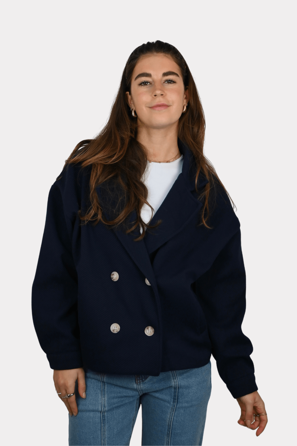 Scandi jacket - navy - 3