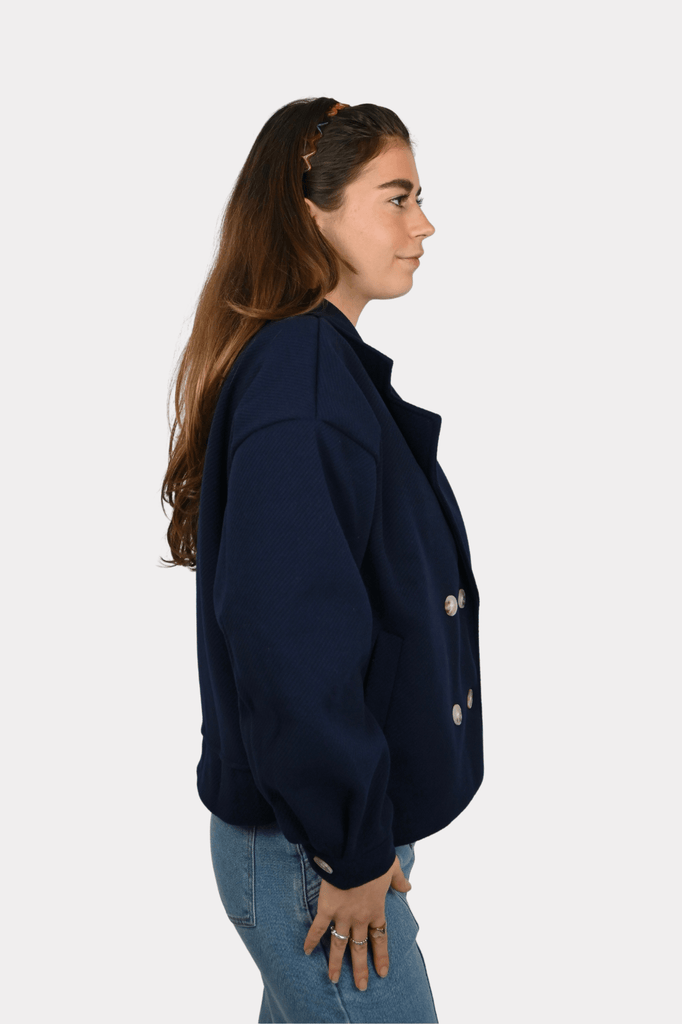 Scandi jacket - navy - 4