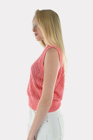 Seashell-Top - rosa - Fashiontiger 3