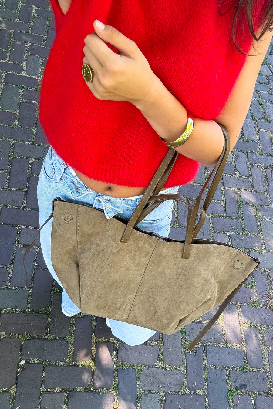 Signature-Tasche - Camel - Fashiontiger 1