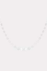 Simple_coin_necklace_silver fashiontiger