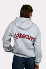 Skiteam hoodie - grijs