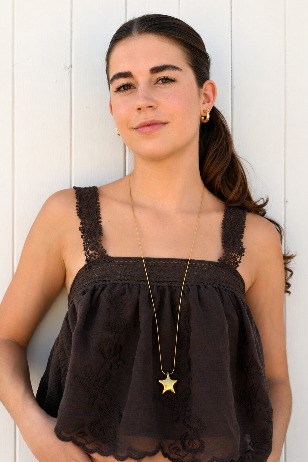 Starry dreams necklace - by tiger - goud