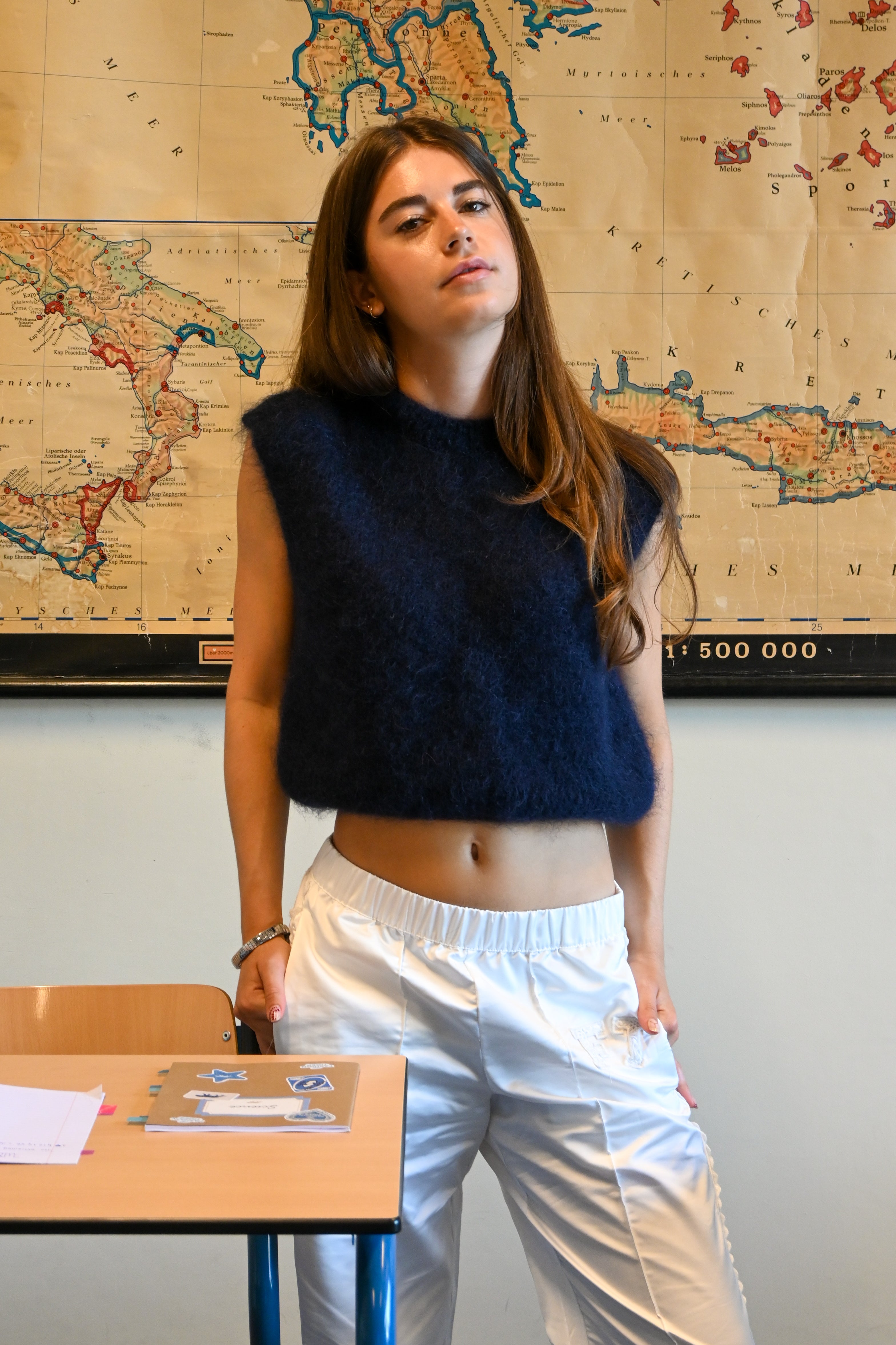 Super soft knit  - navy - Fashiontiger 2