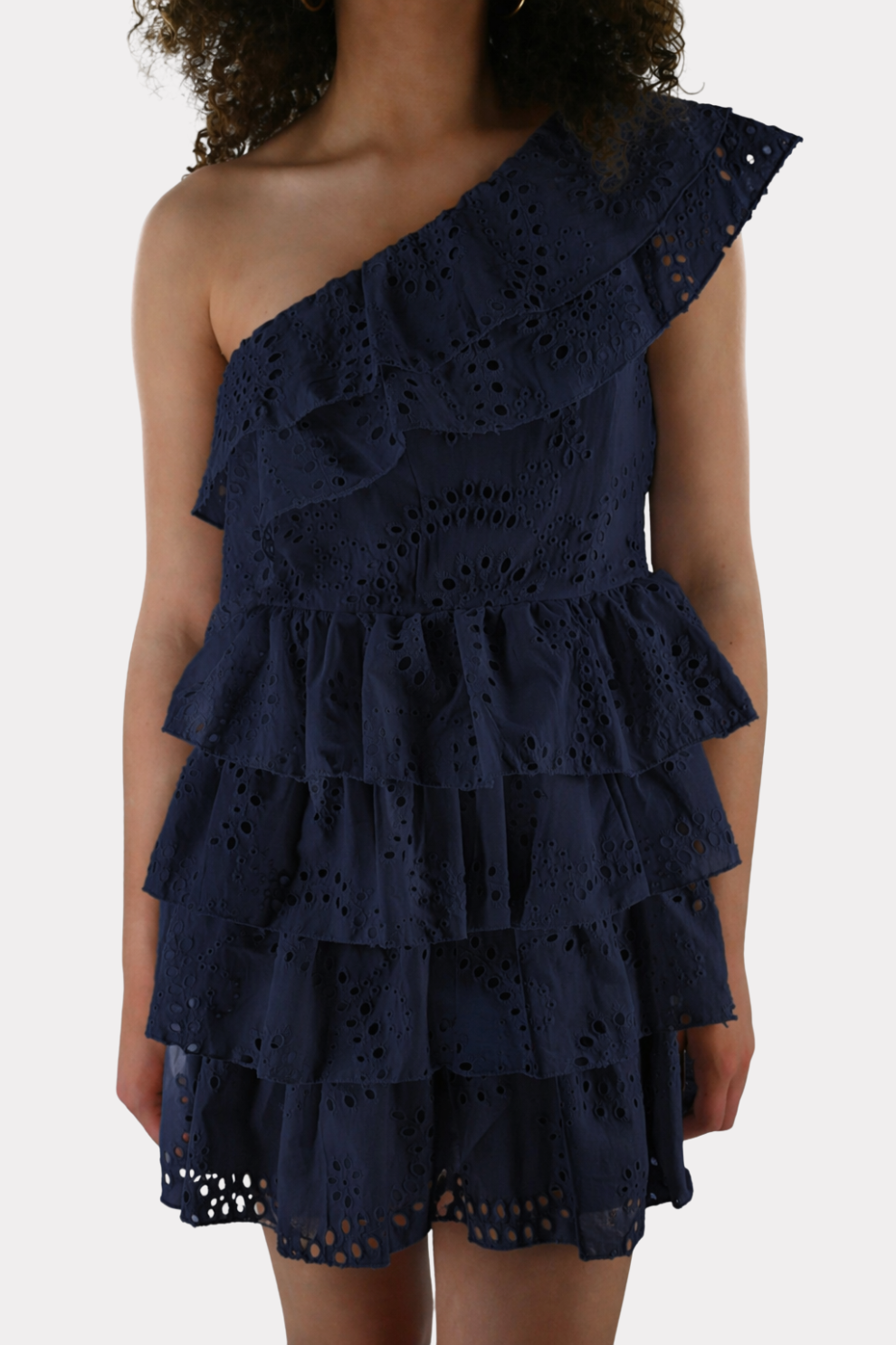 Sweet summer ruffle dress - navy - Fashiontiger 2