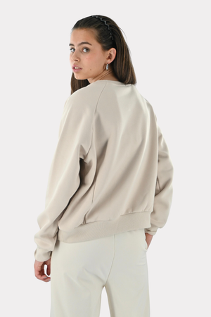 Tiger crewneck - creme - Fashiontiger 3
