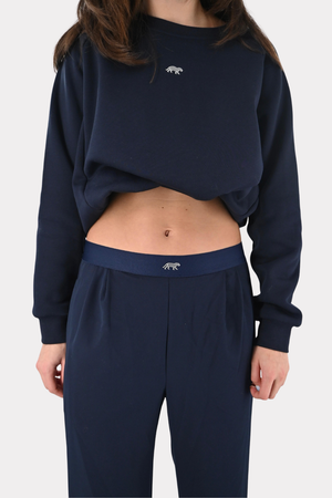 Pantalon de survêtement Tiger - bleu marine - Fashiontiger 4