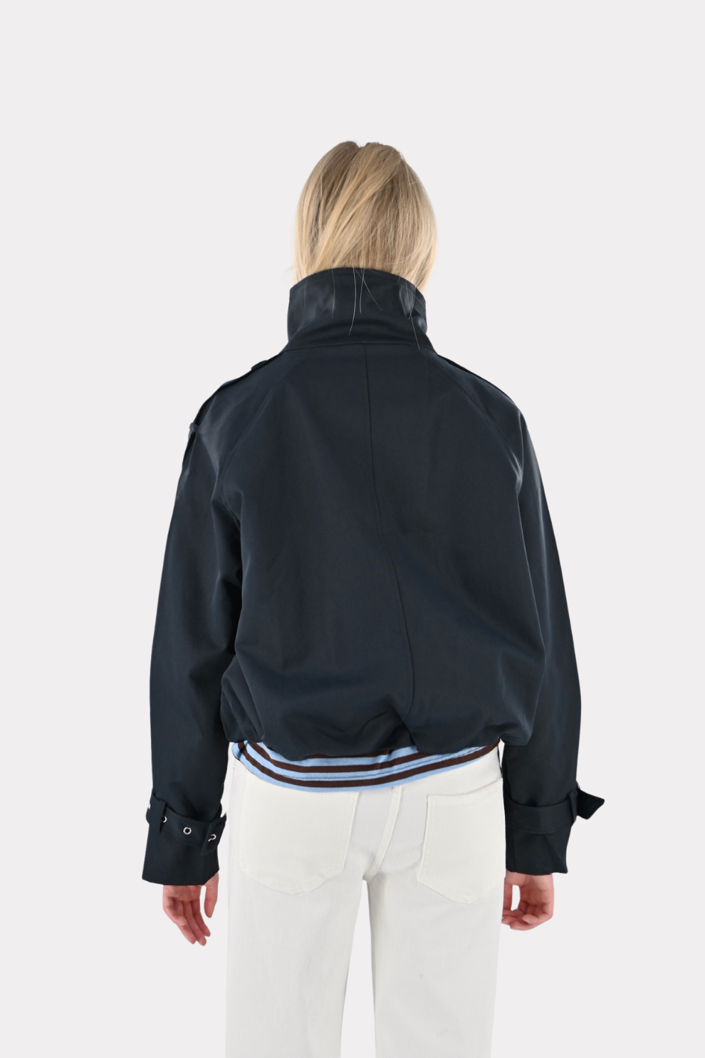 Trench jacket - navy - Fashiontiger 8