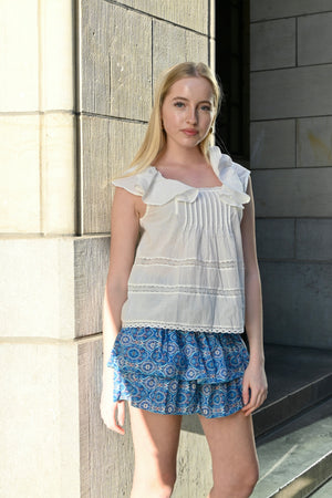 Tulum Skort - blau - Fashiontiger 1