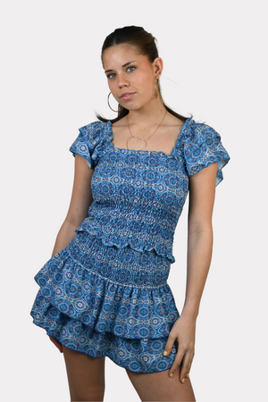 Tulum Skort blau 1