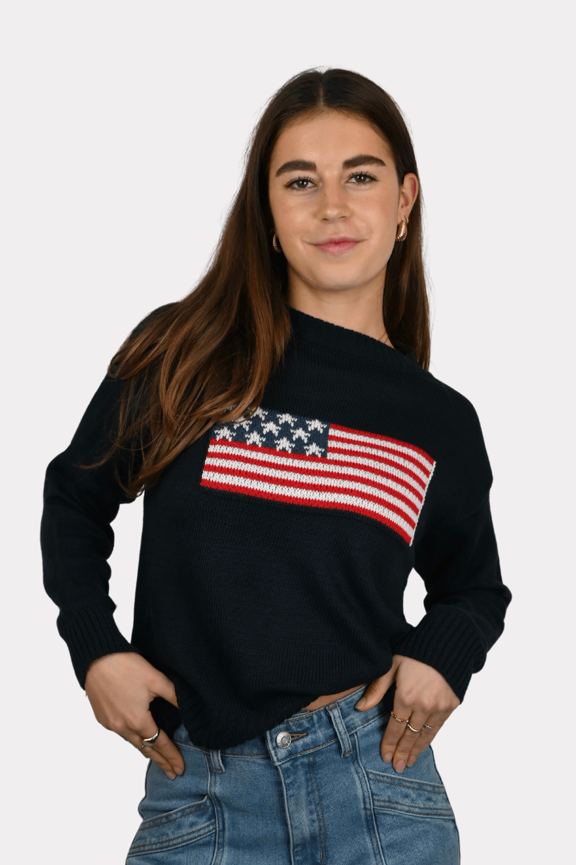 USA sweater - navy - 3