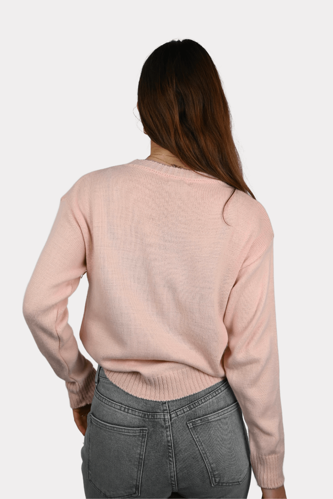 USA sweater - roze - 5