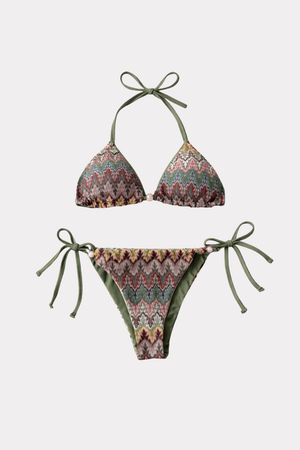 Sunny breeze bikini - donker groen