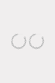Bubble chic earrings - silver