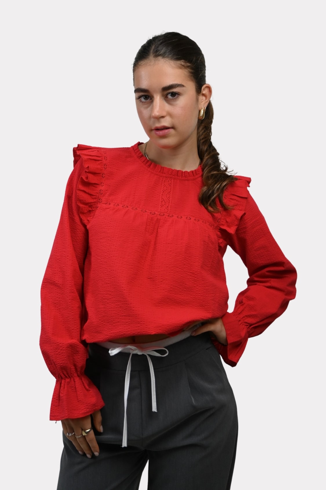 date-blouse-rood-fashiontiger-1