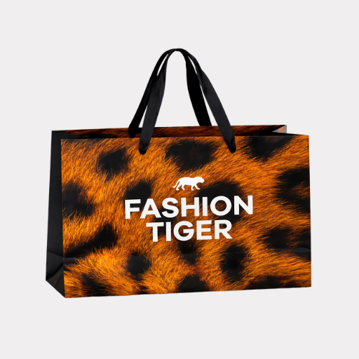 FT Einkaufstasche groß - Tiger - 40x30x15